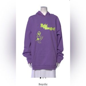 Poshmark Oversized Night Angel Hoodie